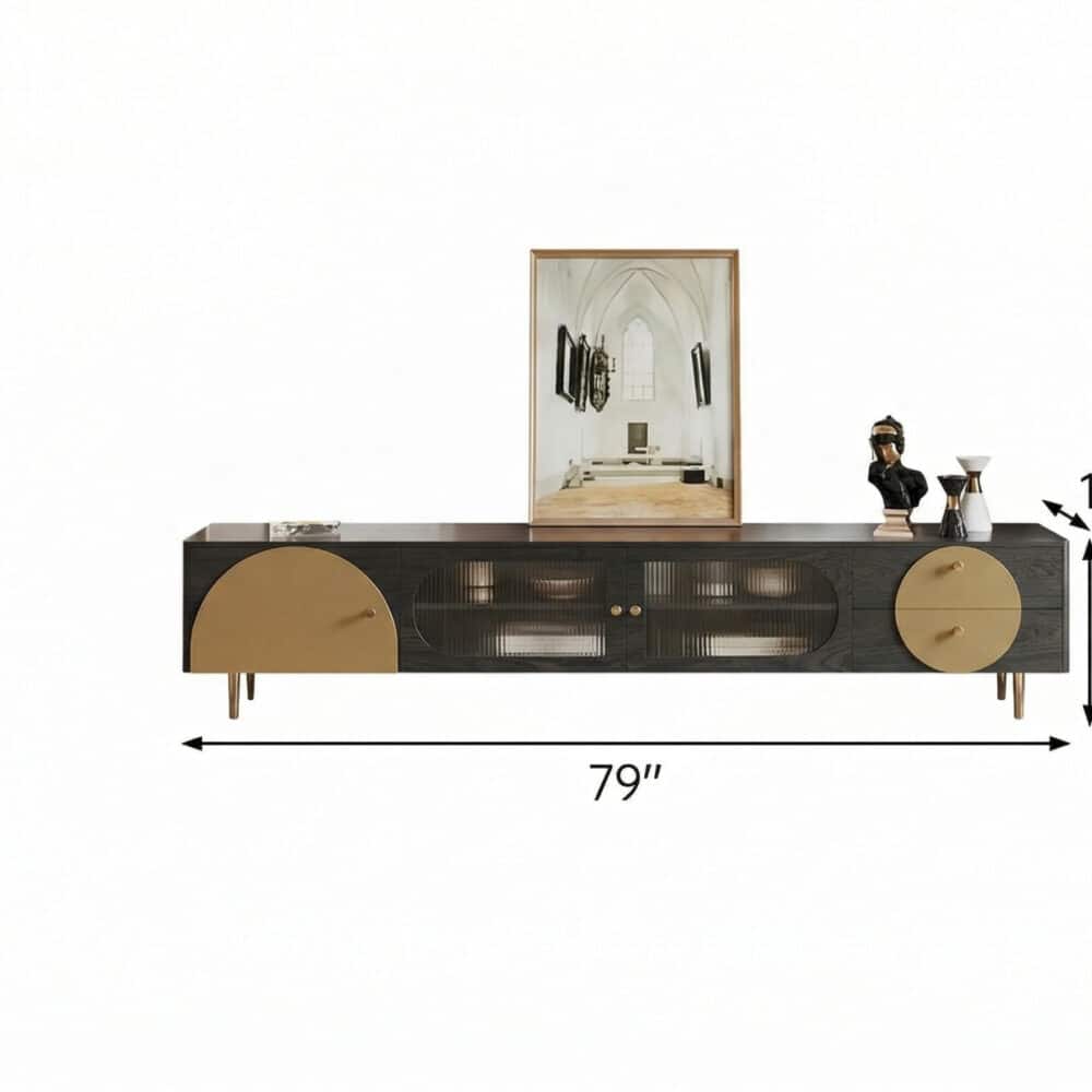 Black Ash Wood Cabinet Drawers Rectangle TV Stand - dimensions - 相册图 #13 Black Ash Wood Cabinet Drawers Rectangle TV Stand 相册图 #13 dimensions