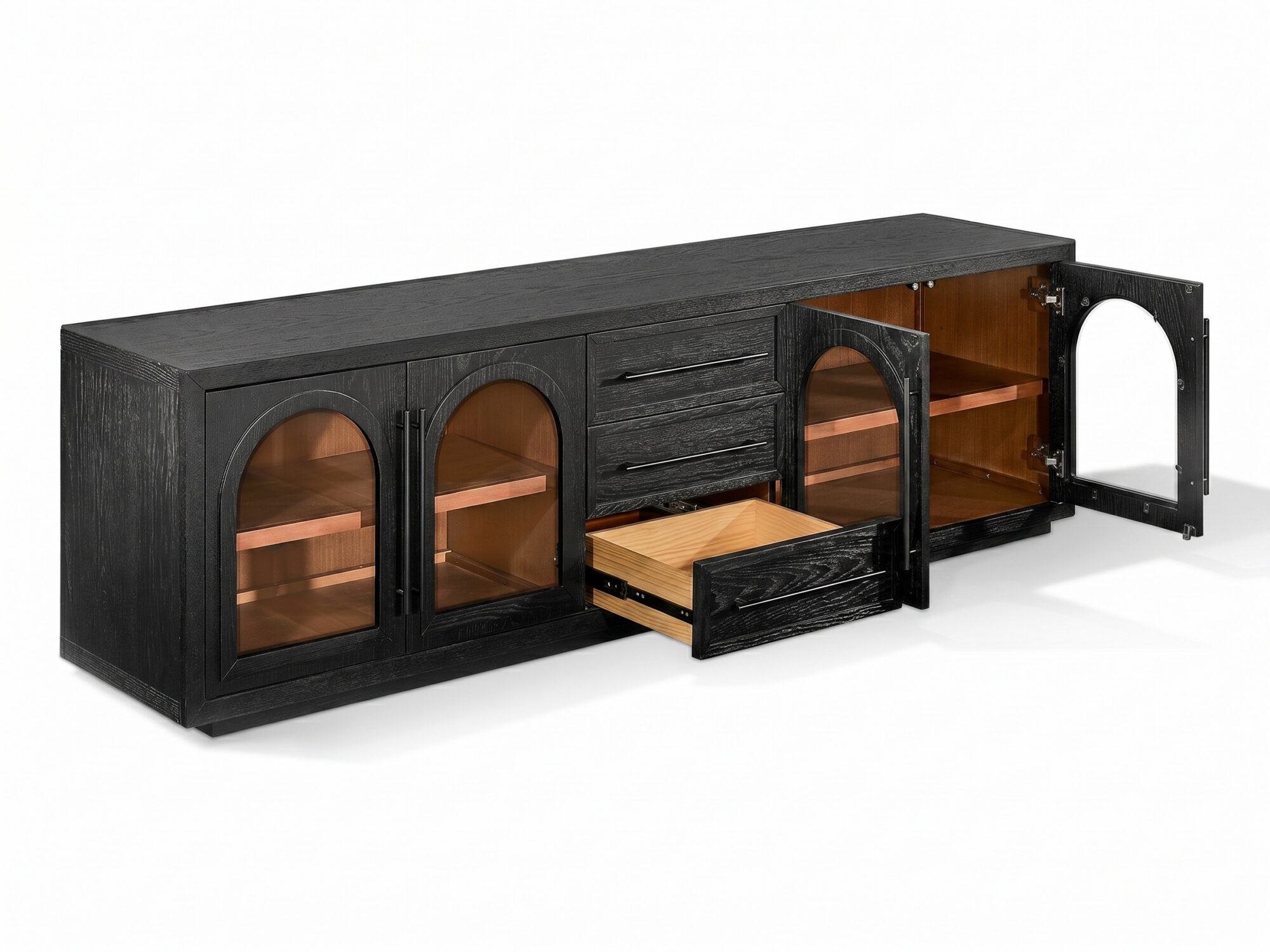 Lira Oak Media Console 相册图 #24 resized