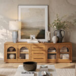 Lira Oak Media Console 相册图 #1 scene