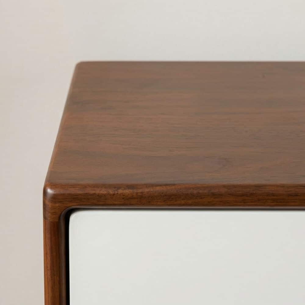 Mid-Century Modern Wood TV Stand with Drawers Storage - resized - 相册图 #6 Mid-Century Modern Wood TV Stand with Drawers Storage 相册图 #6 resized