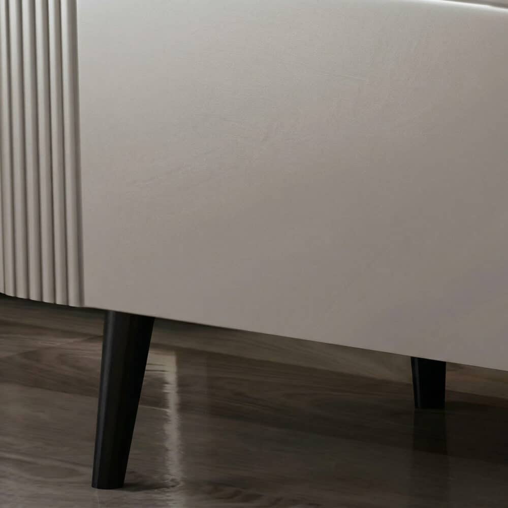 Modern Grey Stone Drawers Shelves Long Length TV Stand - resized - 相册图 #7 Modern Grey Stone Drawers Shelves Long Length TV Stand 相册图 #7 resized