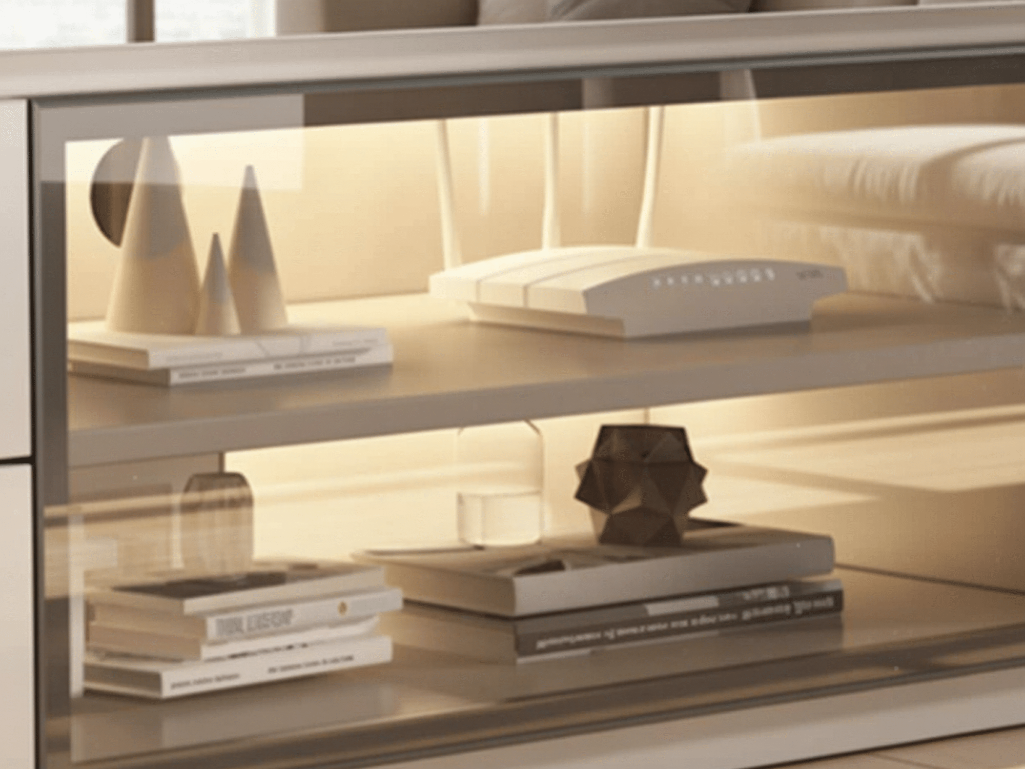 Rove Stone TV Stand - scene - 相册图 #7 2 Rove Stone TV Stand 相册图 #7 scene