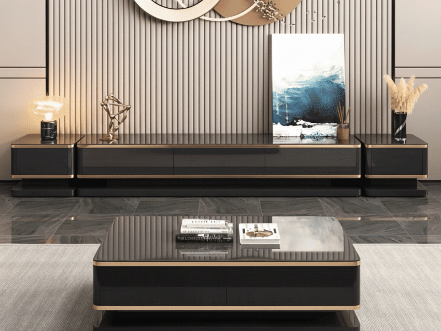 The Asher Glass Media Console 相册图 #1 resized