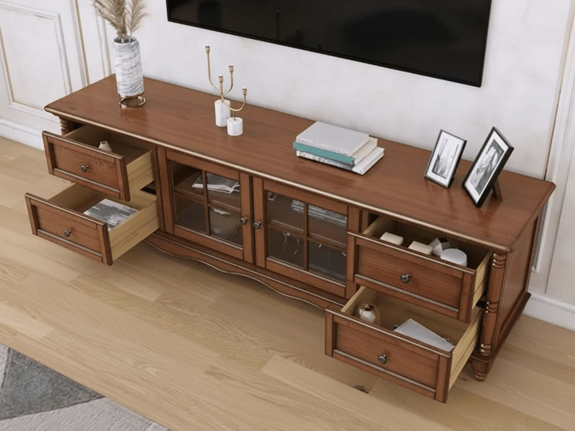 The Asher Grooved Wood Stand - resized - 相册图 #2 The Asher Grooved Wood Stand 相册图 #2 resized