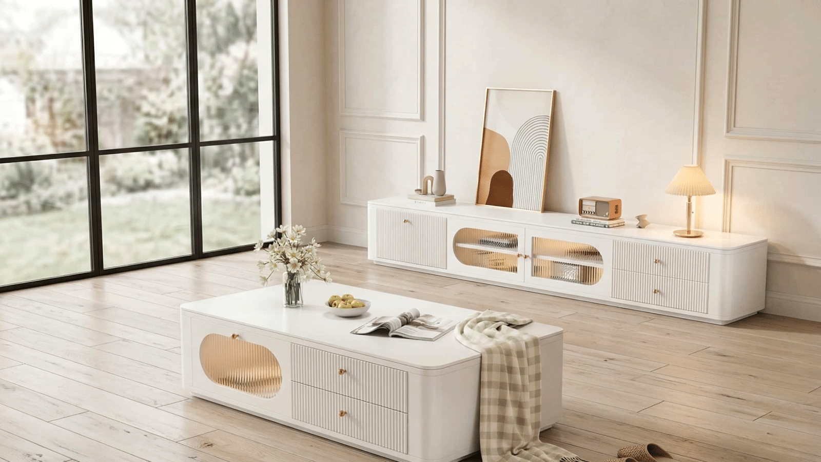 The Asher Premium Stone Console