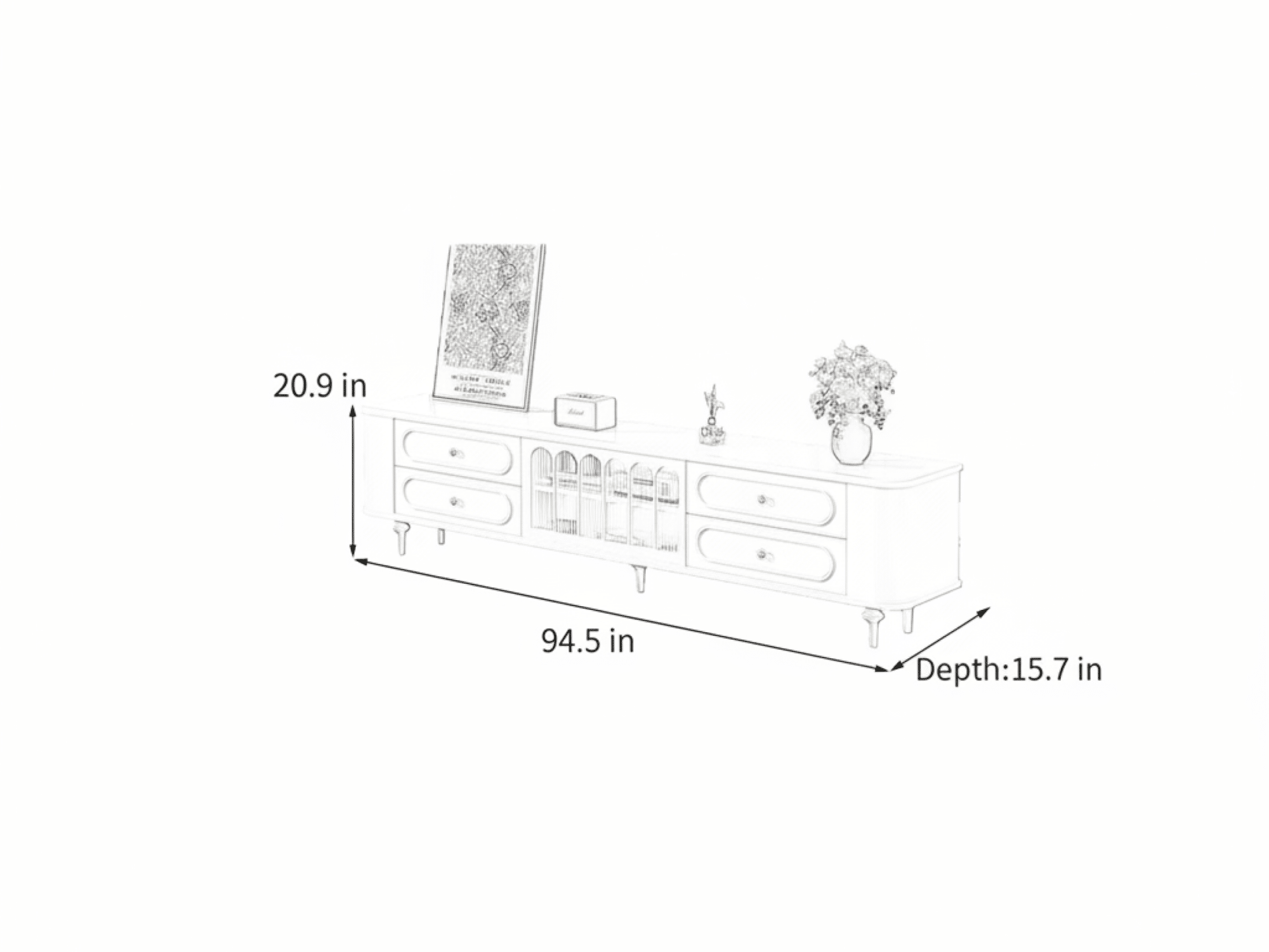The Asher Solid Walnut TV Stand - resized - 手动上传图 The Asher Solid Walnut TV Stand 手动上传图 resized