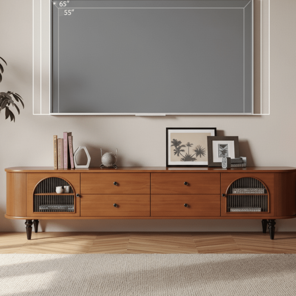 The Asher Solid Wood Console - resized - 商品主图 The Asher Solid Wood Console 商品主图 resized