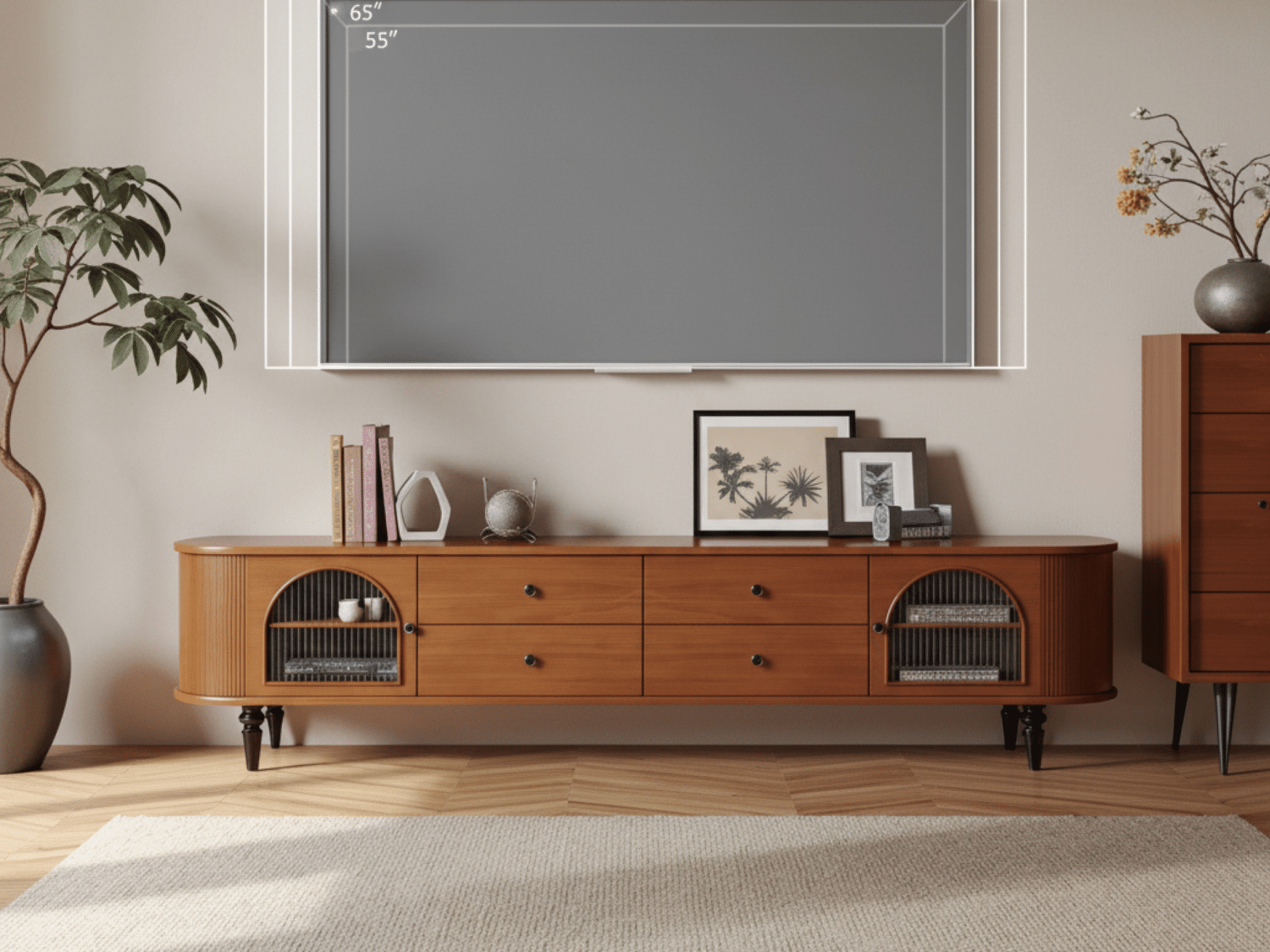The Asher Solid Wood Console - resized - 商品主图 The Asher Solid Wood Console 商品主图 resized