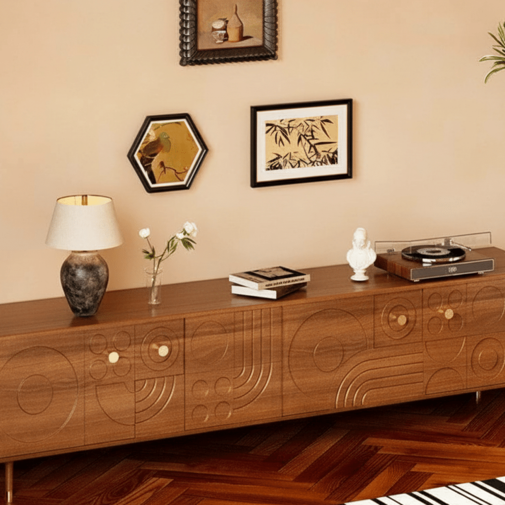 The Asher Solid Wood Console - resized - 相册图 #1 The Asher Solid Wood Console 相册图 #1 resized