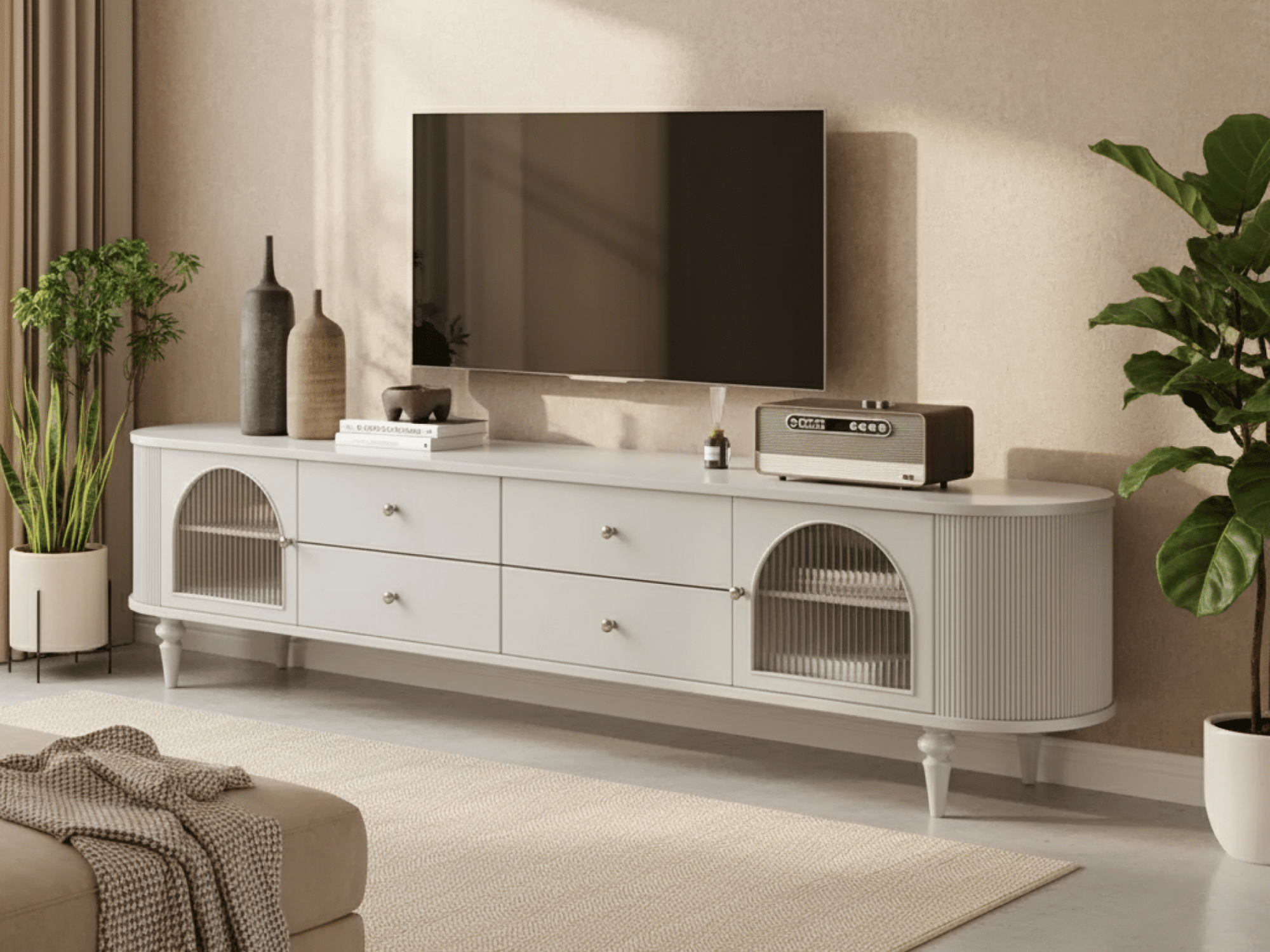 The Asher Solid Wood Console - scene - 相册图 #9 The Asher Solid Wood Console 相册图 #9 scene