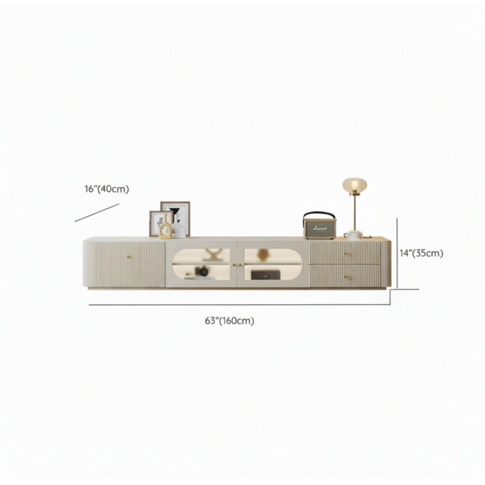 The Asher Solid Wood TV Stand - resized - 变体图 / size: 63"L x 16"W x 14"H 4 The Asher Solid Wood TV Stand 变体图 / size: 63"L x 16"W x 14"H resized