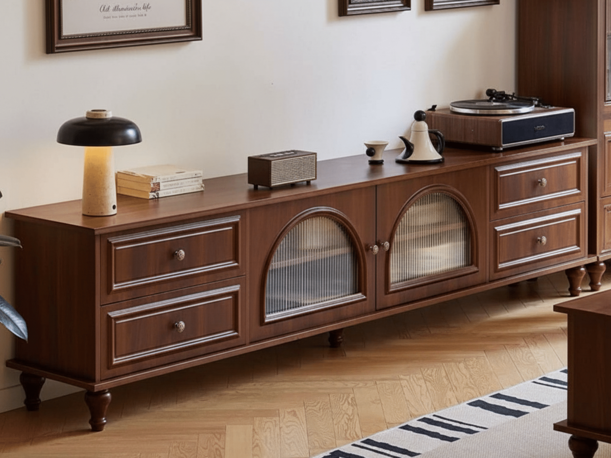 The Asher Walnut Media Console - resized - 相册图 #2 The Asher Walnut Media Console 相册图 #2 resized