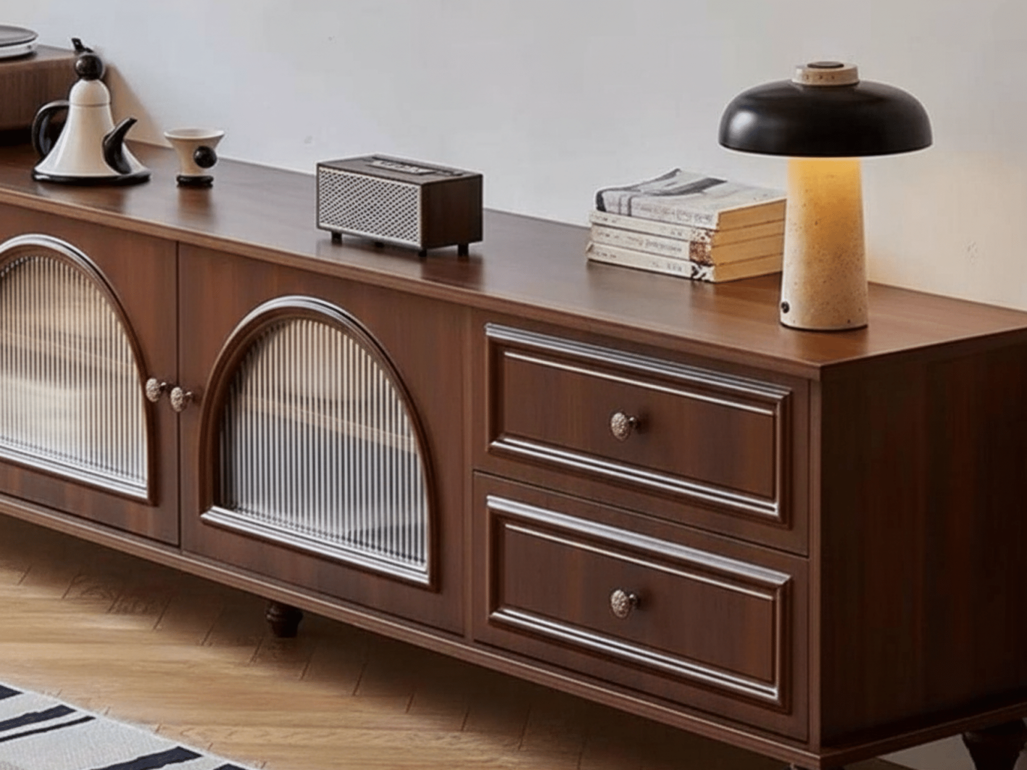 The Asher Walnut Media Console - resized - 相册图 #4 The Asher Walnut Media Console 相册图 #4 resized