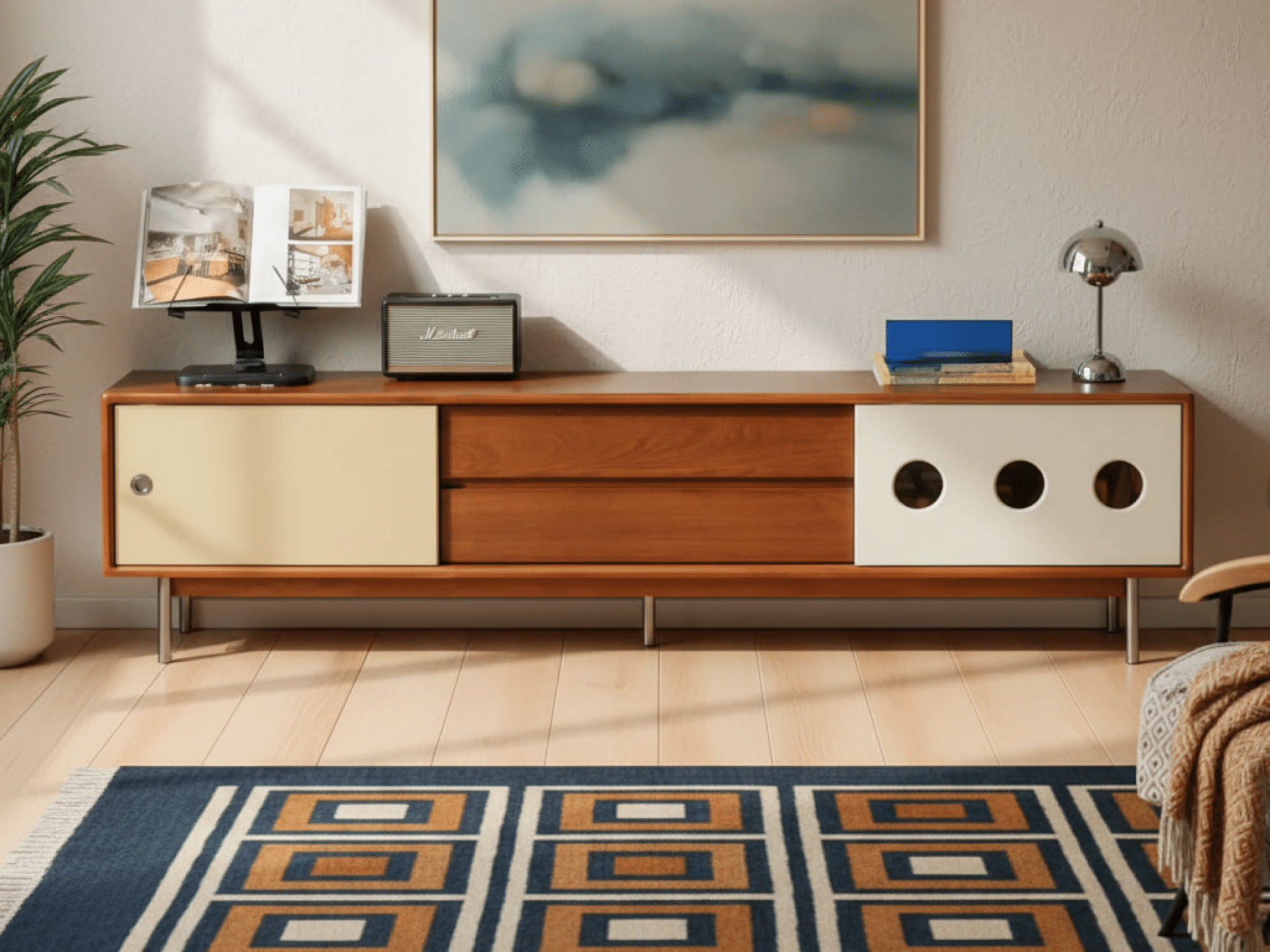 The Koda Solid Wood Console - scene - 相册图 #2 The Koda Solid Wood Console 相册图 #2 scene