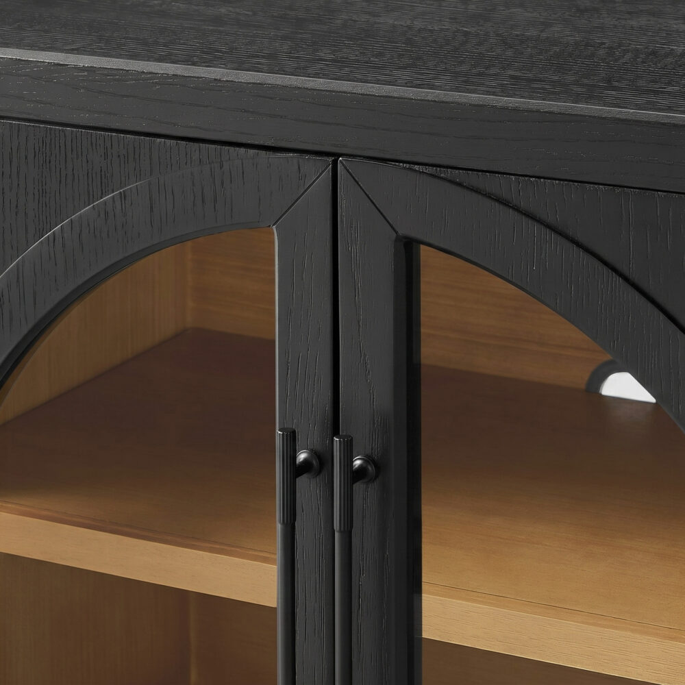 Valborg Solid Oak Media Console 相册图 #15 resized