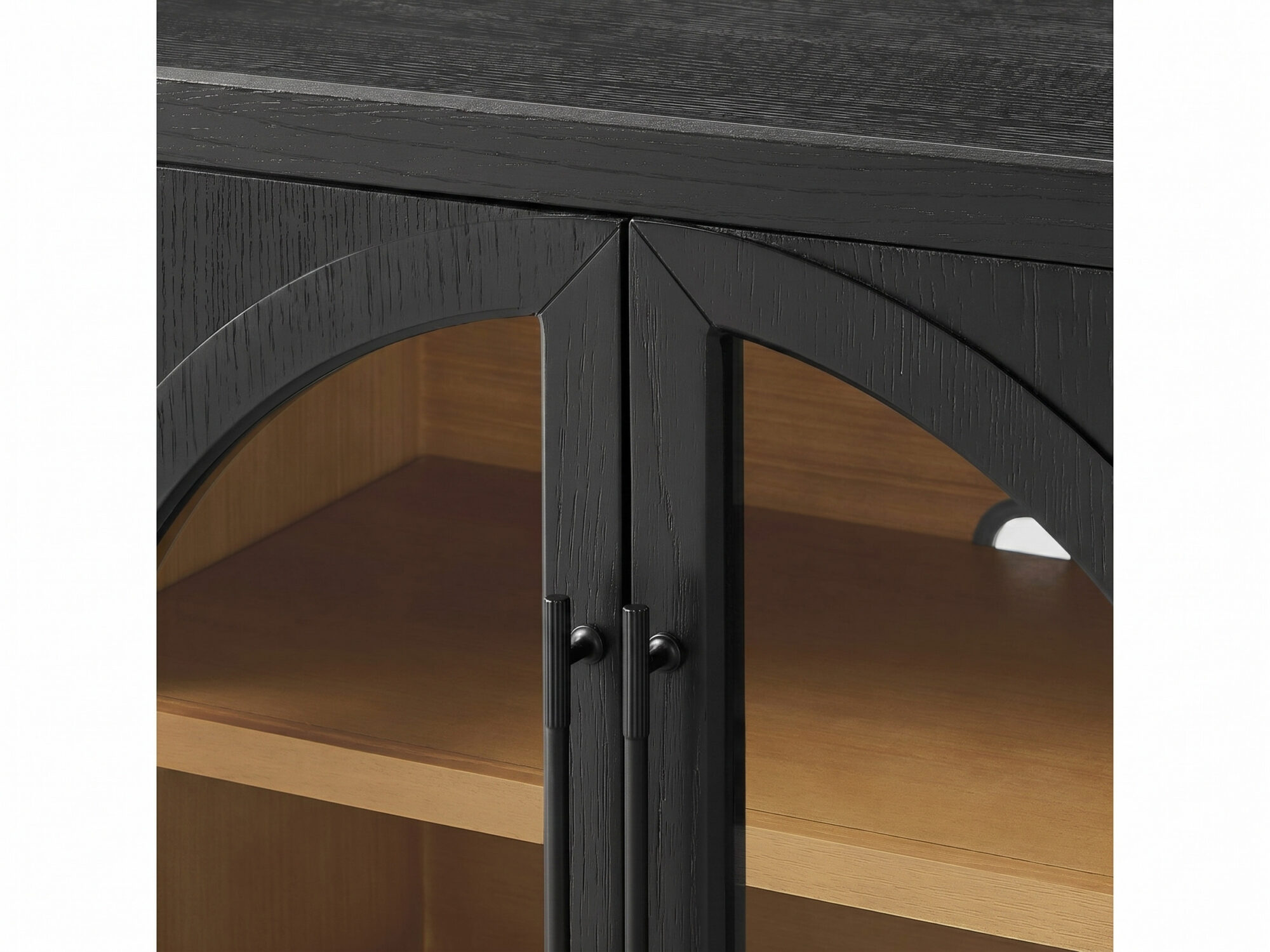 Valborg Solid Oak Media Console 相册图 #15 resized