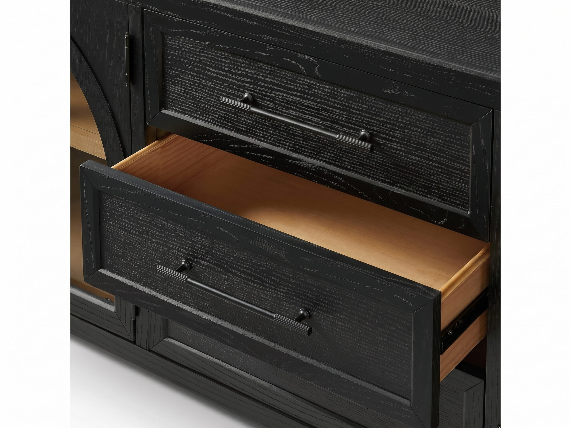 Valborg Solid Oak Media Console 相册图 #16 resized