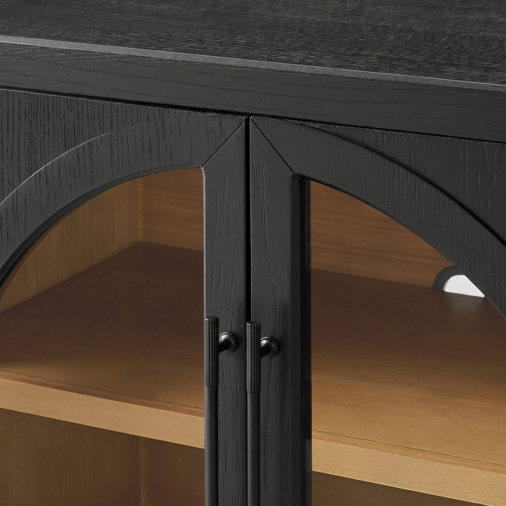 Valborg Solid Oak Media Console 相册图 #24 resized