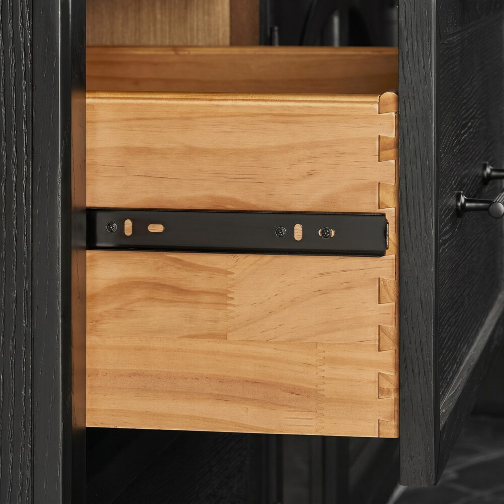 Valborg Solid Oak Media Console 相册图 #26 resized