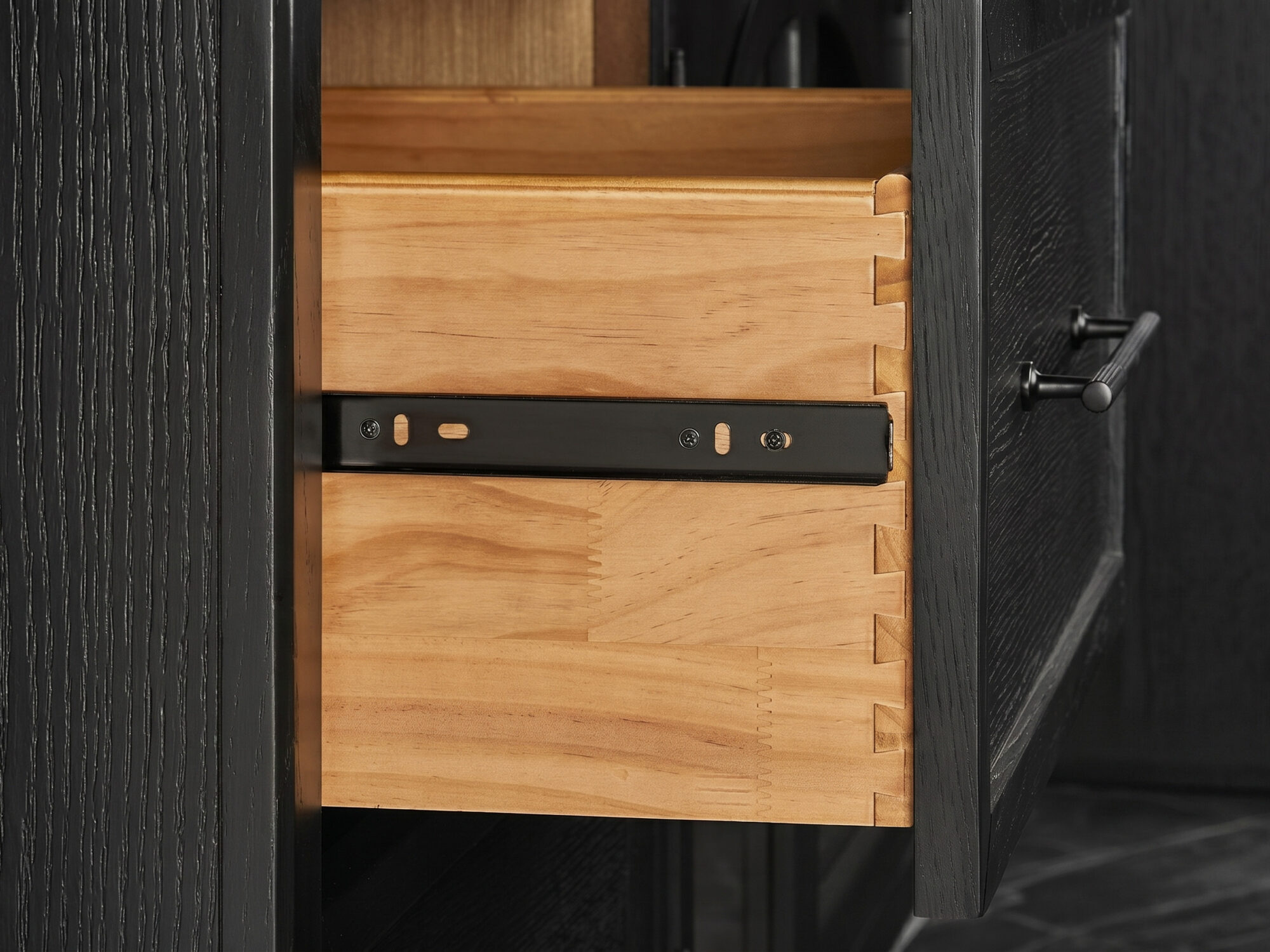 Valborg Solid Oak Media Console 相册图 #26 resized