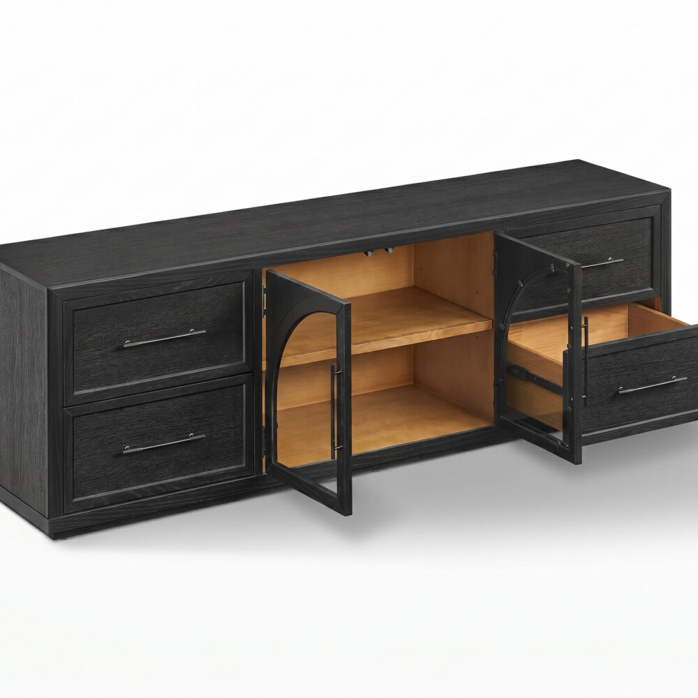 Valborg Solid Oak Media Console 相册图 #27 resized