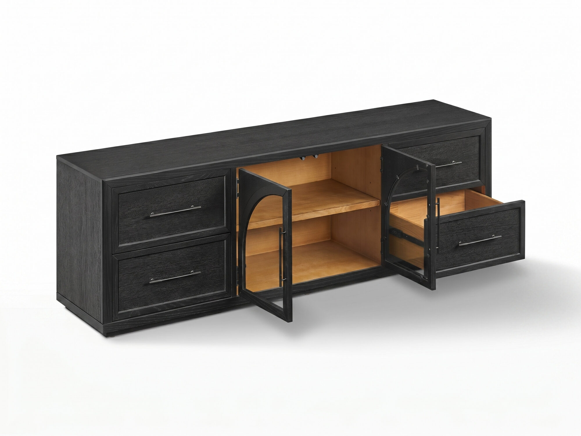 Valborg Solid Oak Media Console 相册图 #27 resized