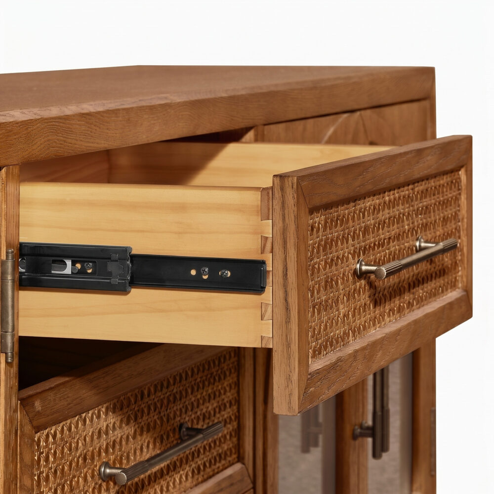 Valborg Solid Oak Media Console 相册图 #32 resized