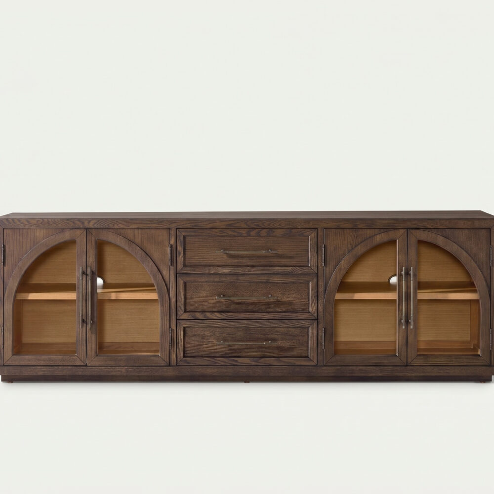 Valborg Solid Oak Media Console 相册图 #35 resized