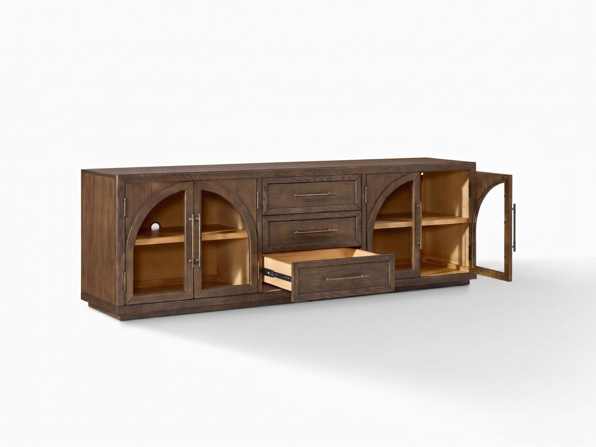 Valborg Solid Oak Media Console 相册图 #42 resized