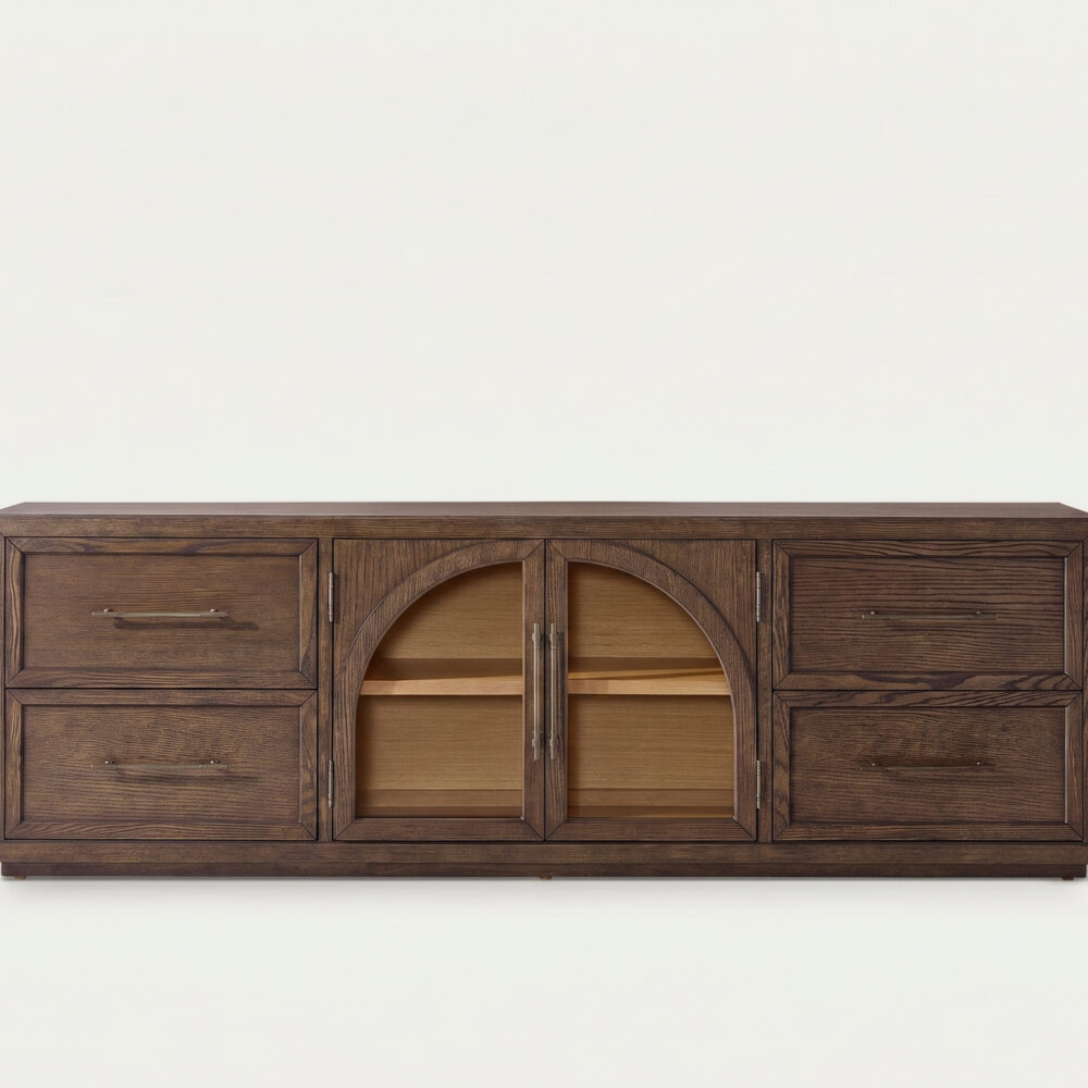 Valborg Solid Oak Media Console 相册图 #45 resized