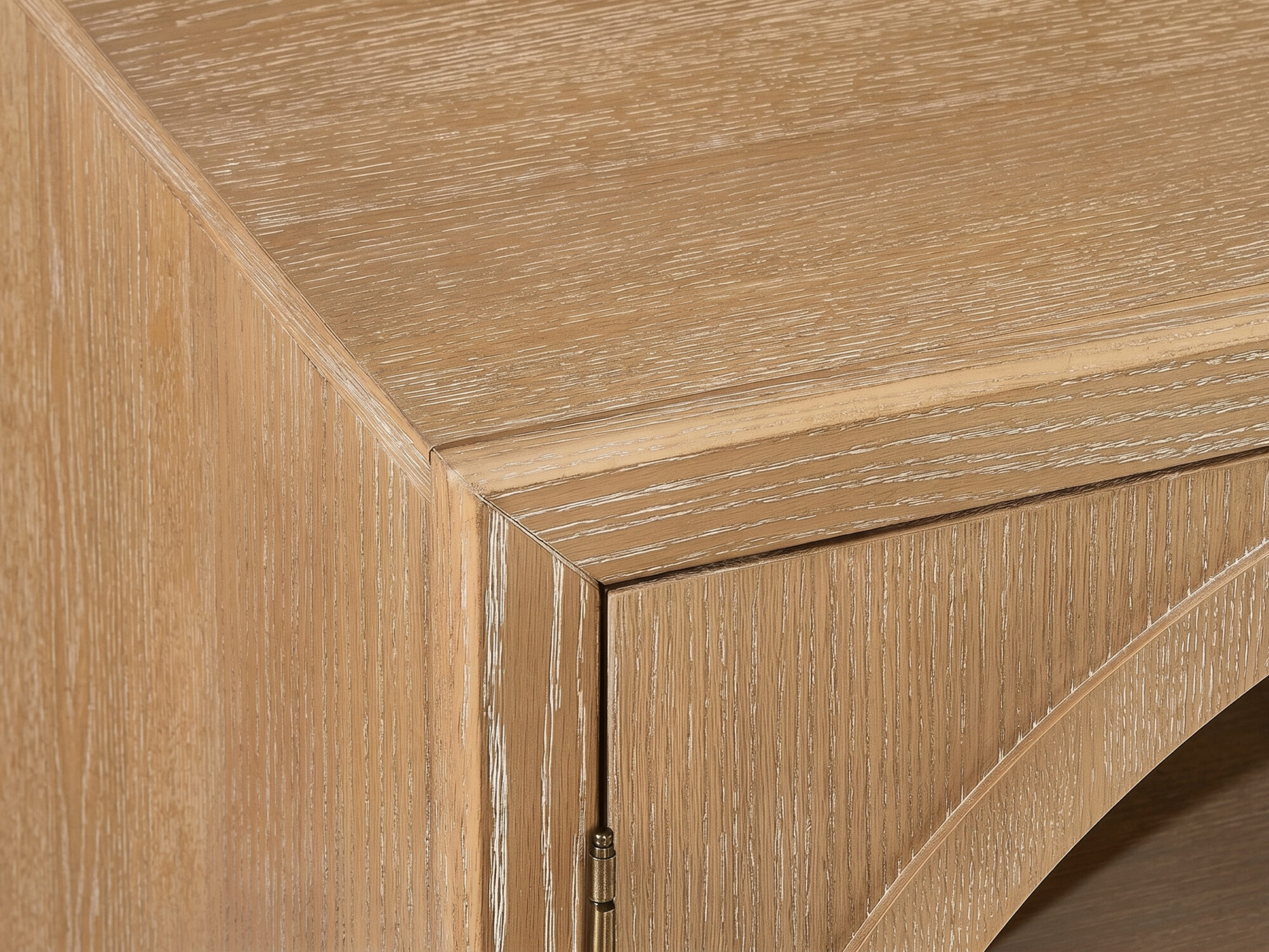 Valborg Solid Oak Media Console 相册图 #5 resized