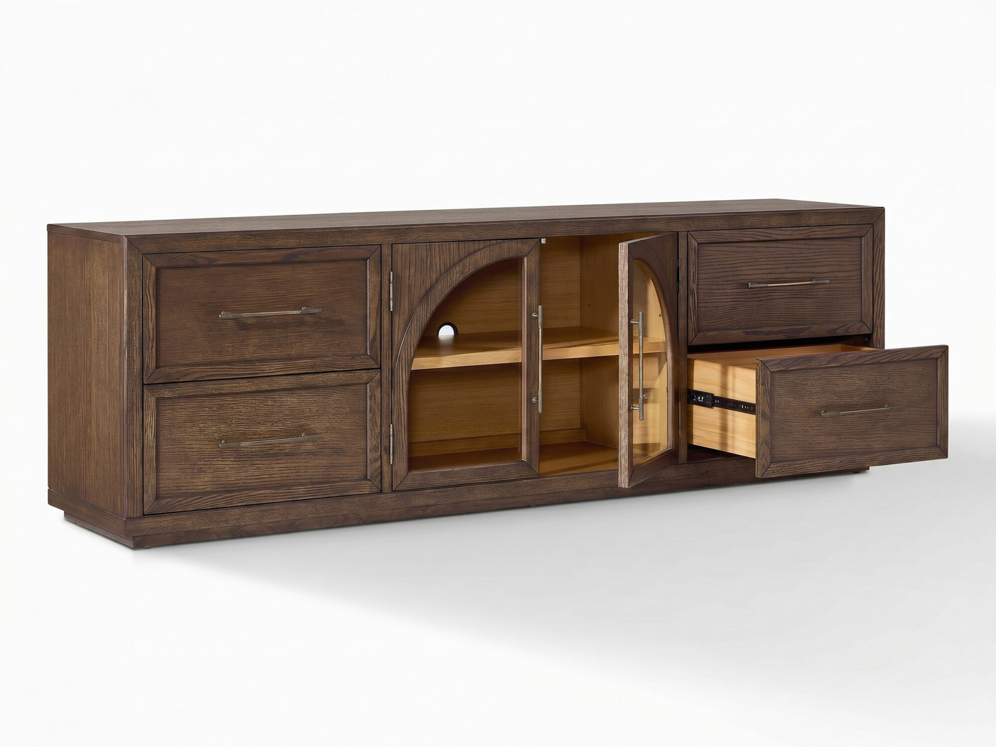 Valborg Solid Oak Media Console 相册图 #52 resized