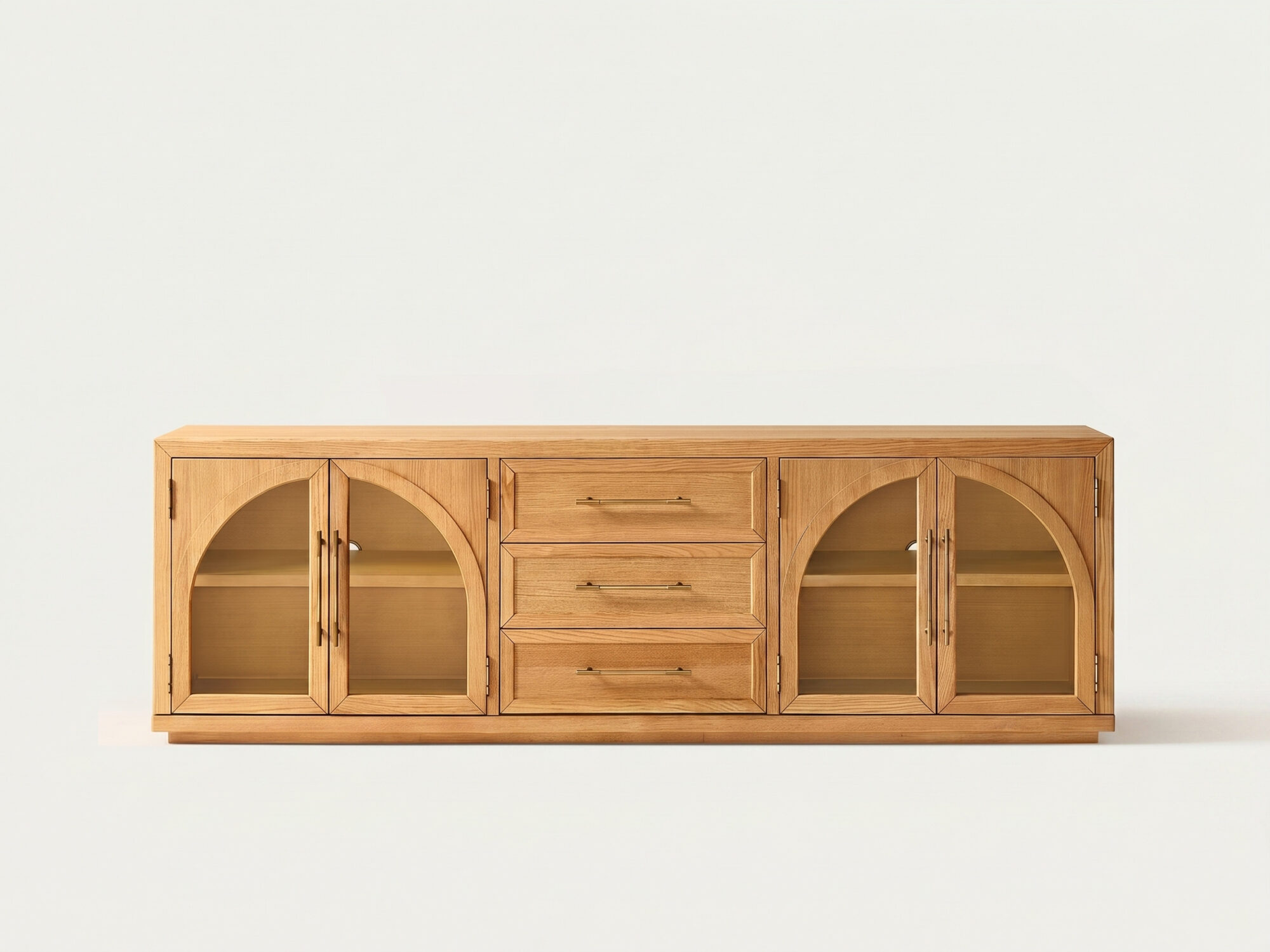 Valborg Solid Oak Media Console 相册图 #55 resized