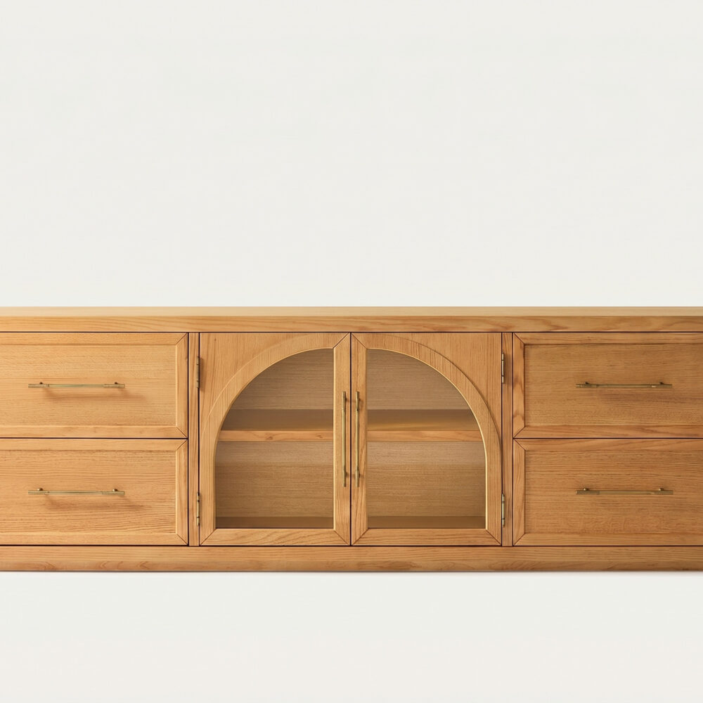 Valborg Solid Oak Media Console 相册图 #64 resized