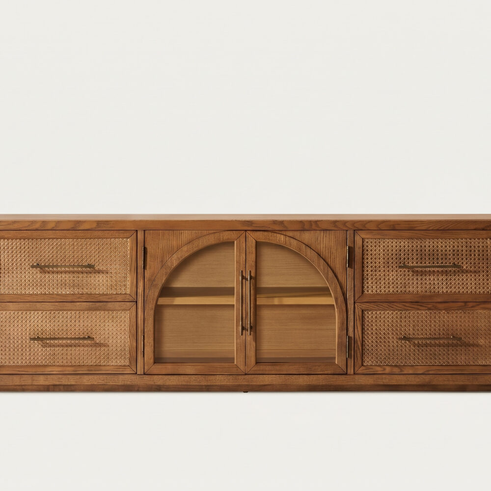 Valborg Solid Oak Media Console 相册图 #73 resized