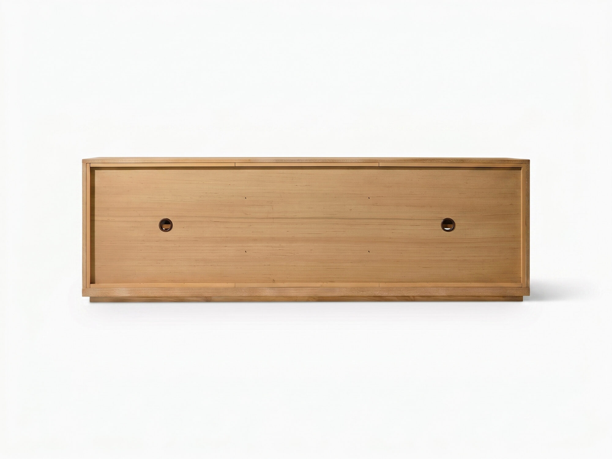 Valborg Solid Oak Media Console 相册图 #8 resized