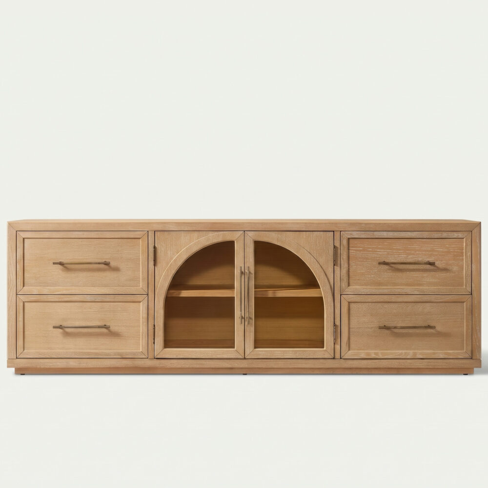 Valborg Solid Oak Media Console 相册图 #81 resized