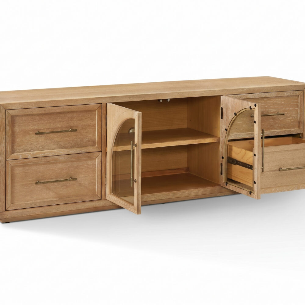 Valborg Solid Oak Media Console 相册图 #87 resized