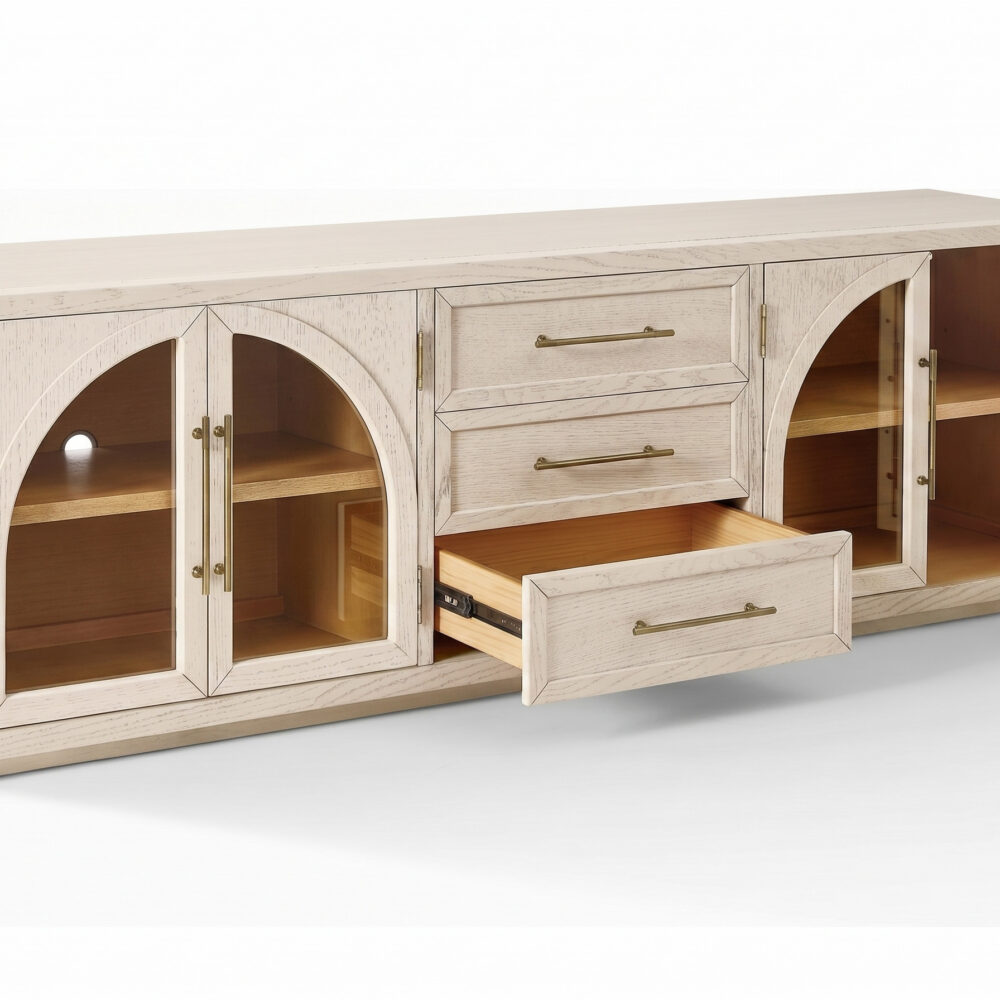 Valborg Solid Oak Media Console 相册图 #96 resized