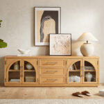 Valborg Solid Oak Media Console 相册图 #60 scene