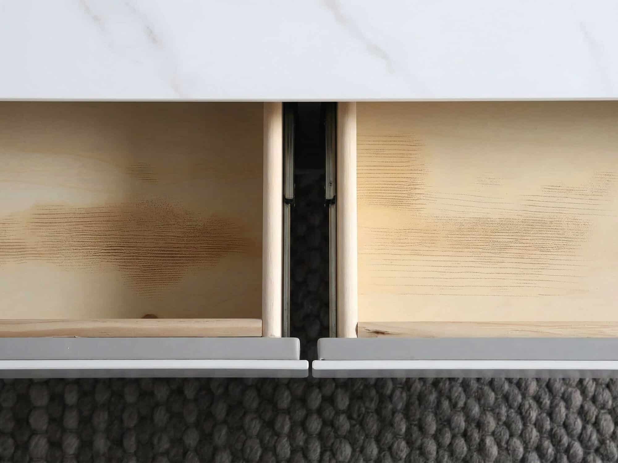 White Stone Rectangular Enclosed Storage TV Stand - resized - 相册图 #4 White Stone Rectangular Enclosed Storage TV Stand 相册图 #4 resized