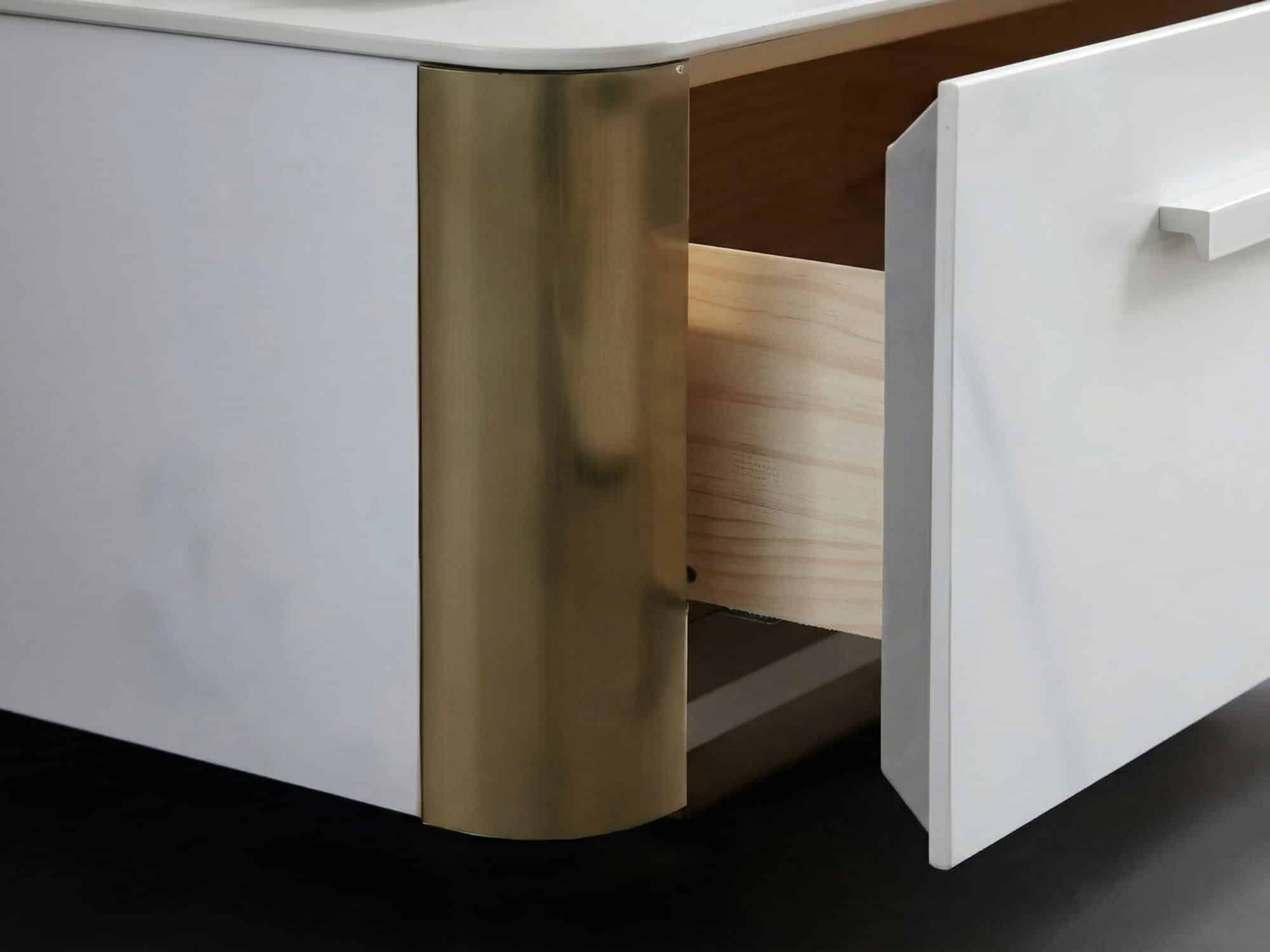 White Stone Rectangular Enclosed Storage TV Stand - resized - 相册图 #5 White Stone Rectangular Enclosed Storage TV Stand 相册图 #5 resized