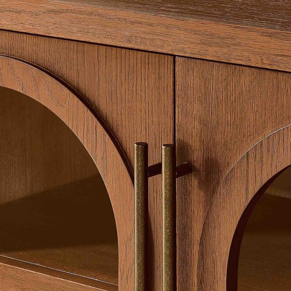 Lira Oak Media Console