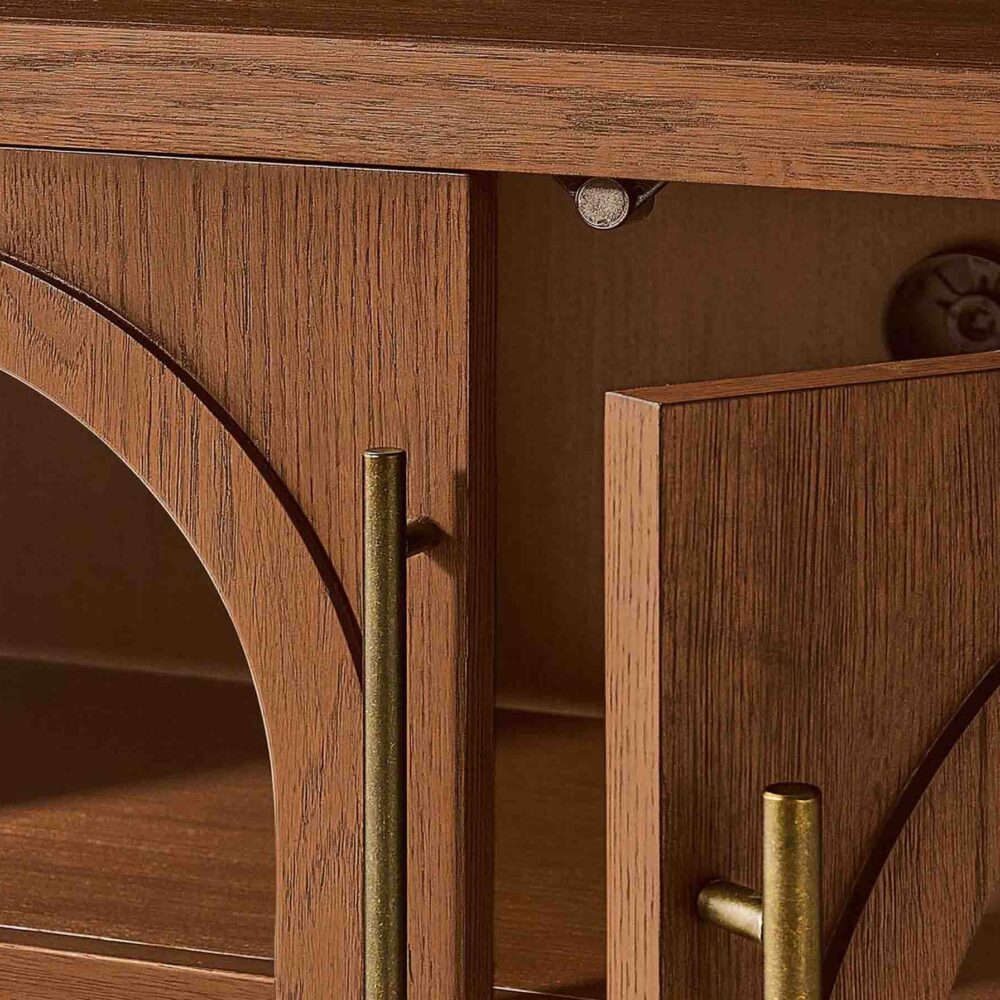 Lira Oak Media Console