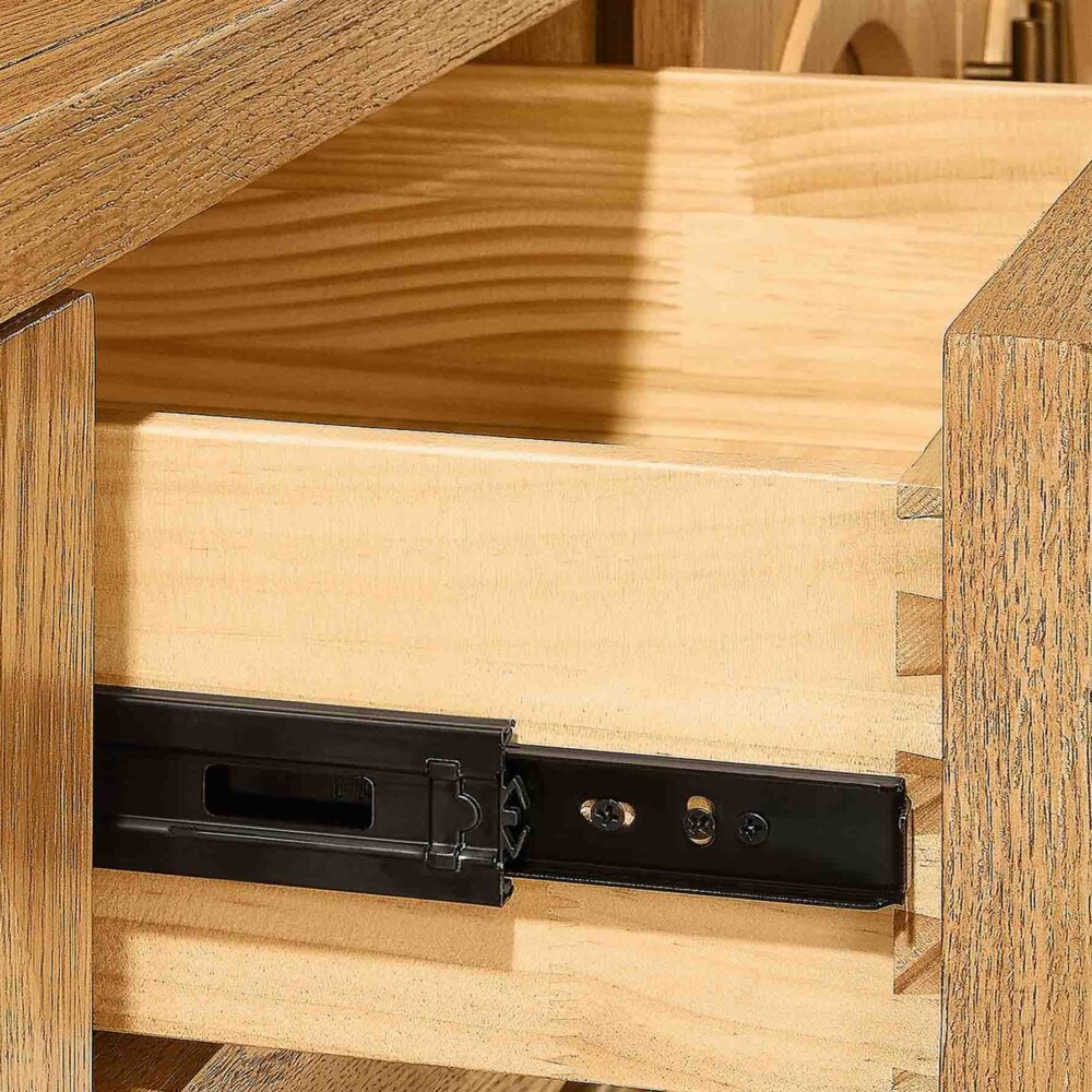 Lira Oak Media Console